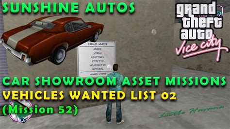 vice city vehicles wanted.